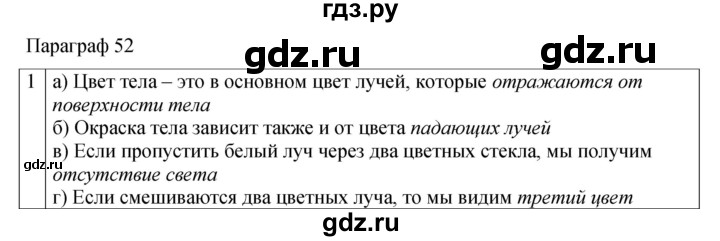 ГДЗ по физике 9 класс Перышкин рабочая тетрадь  страница - 127, Решебник 2021