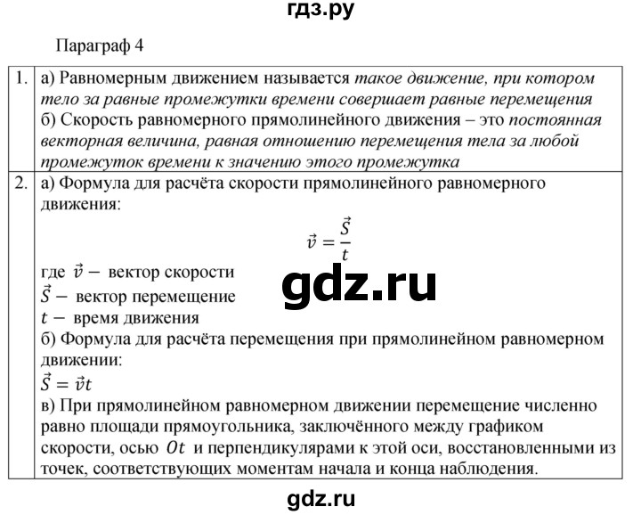 ГДЗ по физике 9 класс Перышкин рабочая тетрадь  страница - 14, Решебник 2021