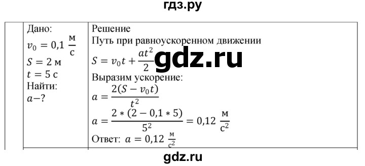 ГДЗ по физике 9 класс Перышкин рабочая тетрадь  страница - 28, Решебник 2021