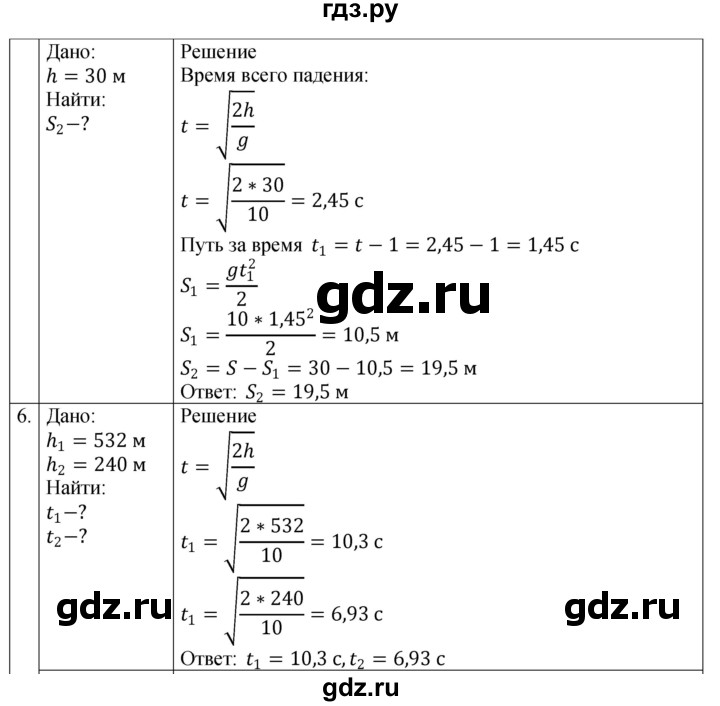 ГДЗ по физике 9 класс Перышкин рабочая тетрадь  страница - 31, Решебник 2021