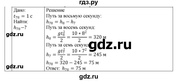 ГДЗ по физике 9 класс Перышкин рабочая тетрадь  страница - 32, Решебник 2021