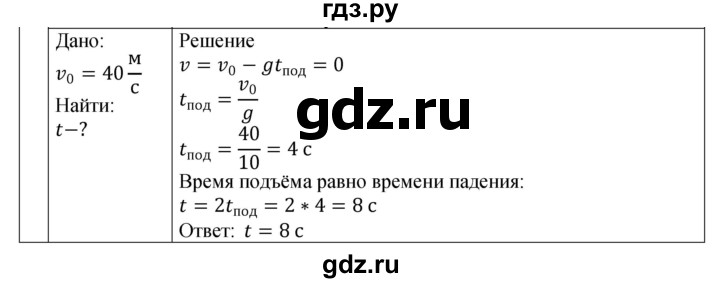 ГДЗ по физике 9 класс Перышкин рабочая тетрадь  страница - 36, Решебник 2021