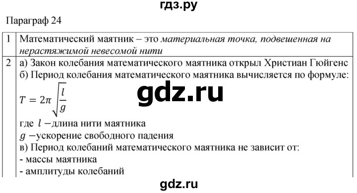 ГДЗ по физике 9 класс Перышкин рабочая тетрадь  страница - 70, Решебник 2021