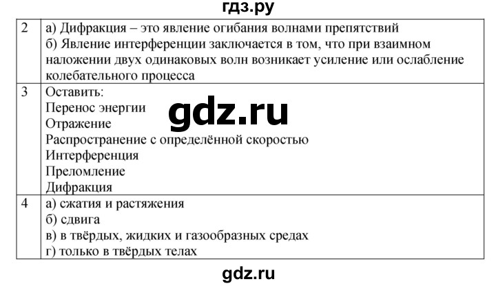 ГДЗ по физике 9 класс Перышкин рабочая тетрадь  страница - 84, Решебник 2021