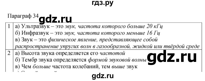 ГДЗ по физике 9 класс Перышкин рабочая тетрадь  страница - 89, Решебник 2021