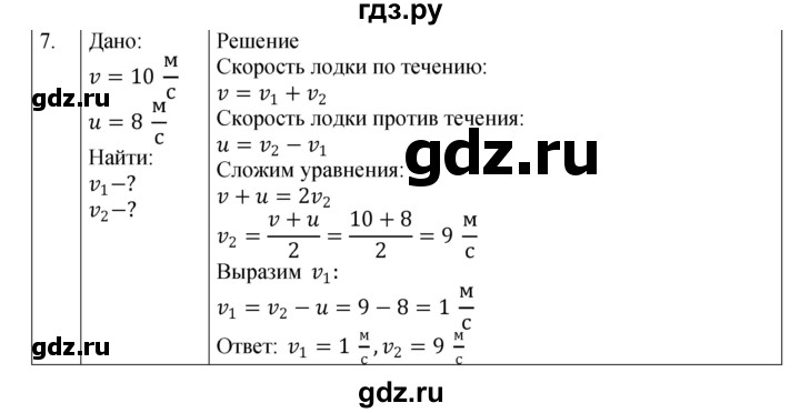 ГДЗ по физике 9 класс Перышкин рабочая тетрадь  страница - 9, Решебник 2021