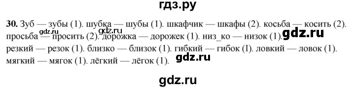 ГДЗ по русскому языку 5 класс Янченко рабочая тетрадь Скорая помощь (Ладыженская)  упражнение - 30, Решебник 2019
