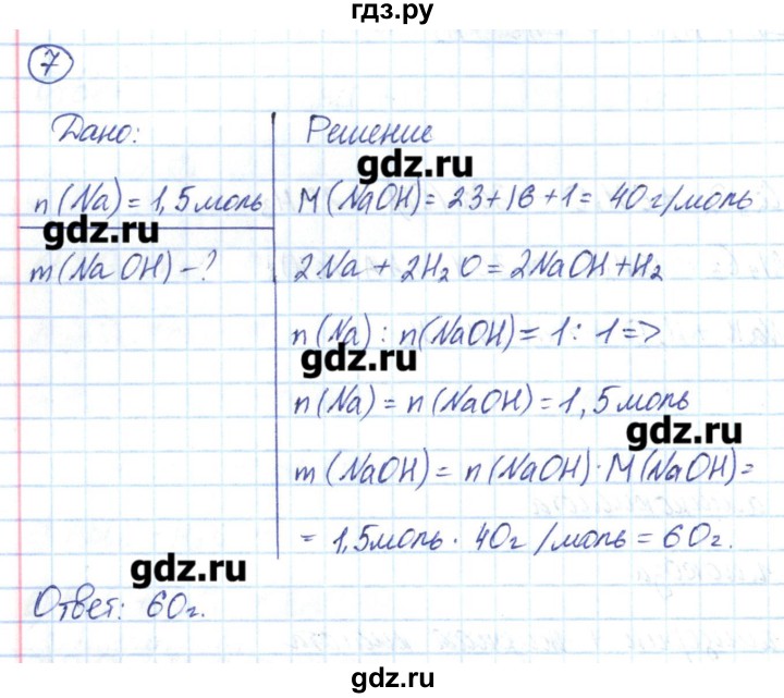 ГДЗ по химии 8 класс Габриелян рабочая тетрадь  страница - 160, Решебник №1