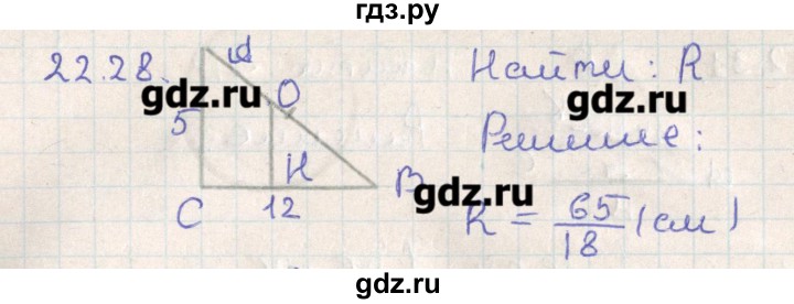 ГДЗ по геометрии 11 класс Мерзляк  Базовый уровень параграф 22 - 22.28, Решебник