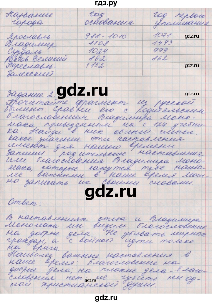 ГДЗ по окружающему миру 4 класс Плешаков рабочая тетрадь  часть 2. страница - 14, Решебник 2016