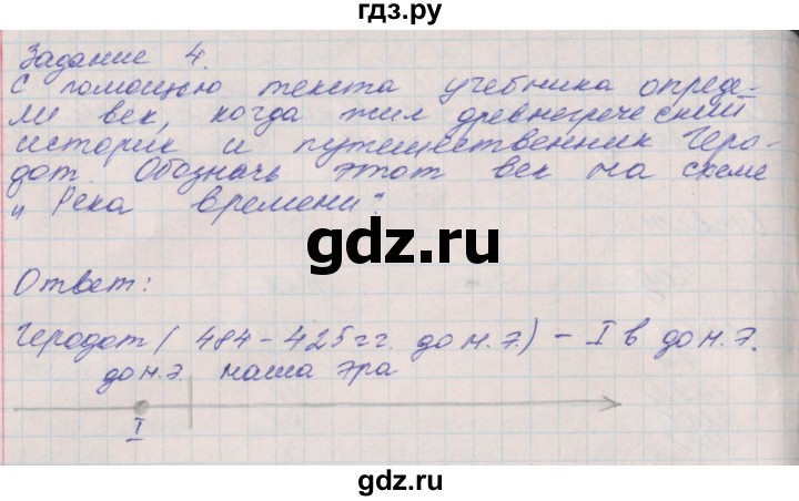 ГДЗ по окружающему миру 4 класс Плешаков рабочая тетрадь  часть 2. страница - 4, Решебник 2016