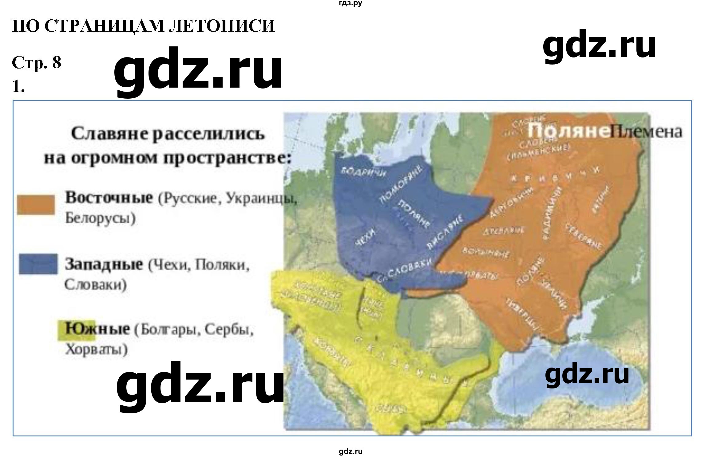 ГДЗ по окружающему миру 4 класс Плешаков рабочая тетрадь  часть 2. страница - 8, Решебник 2025