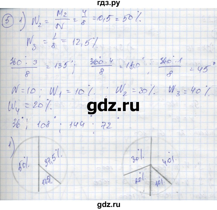 ГДЗ по алгебре 9 класс Ткачева рабочая тетрадь  §22 - 5, Решебник к тетради 2018