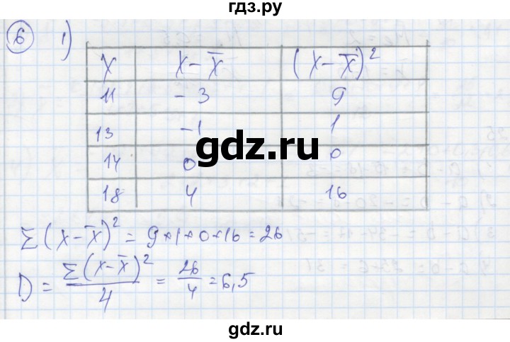 ГДЗ по алгебре 9 класс Ткачева рабочая тетрадь  §25 - 6, Решебник к тетради 2018
