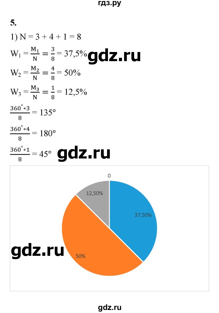 ГДЗ по алгебре 9 класс Ткачева рабочая тетрадь  §22 - 5, Решебник к тетради 2022