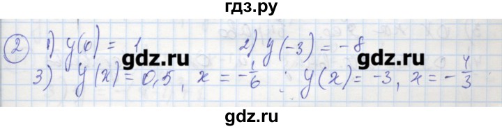ГДЗ по алгебре 9 класс Ткачева рабочая тетрадь  параграф 6 - 2, Решебник