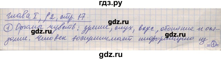 ГДЗ по информатике 7 класс Семакин   страница - 17, Решебник