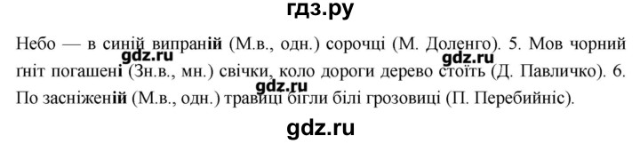 ГДЗ по украинскому языку 7 класс Глазова   вправа - 245, Решебник