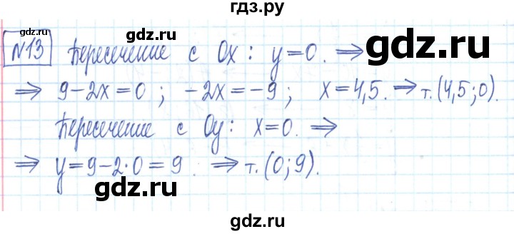 ГДЗ по алгебре 7 класс Мерзляк рабочая тетрадь  параграф 23 - 13, Решебник