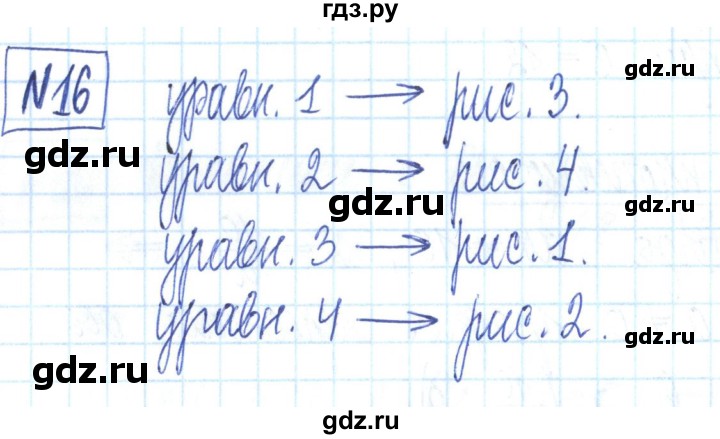 ГДЗ по алгебре 7 класс Мерзляк рабочая тетрадь  параграф 25 - 16, Решебник