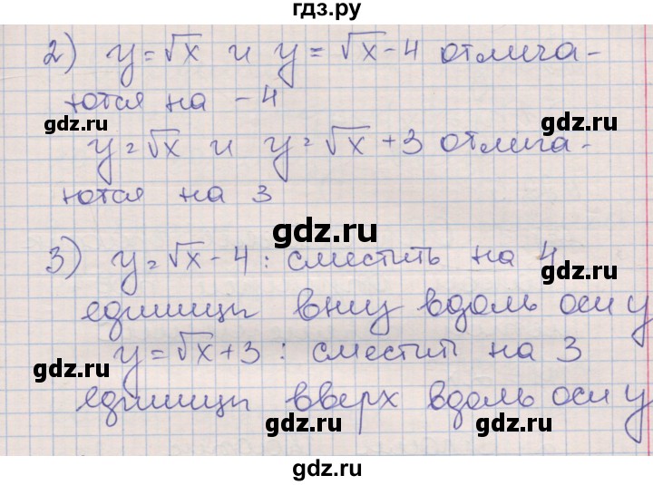 ГДЗ по алгебре 8 класс Зубарева рабочая тетрадь  параграф 22 - 22.2, Решебник
