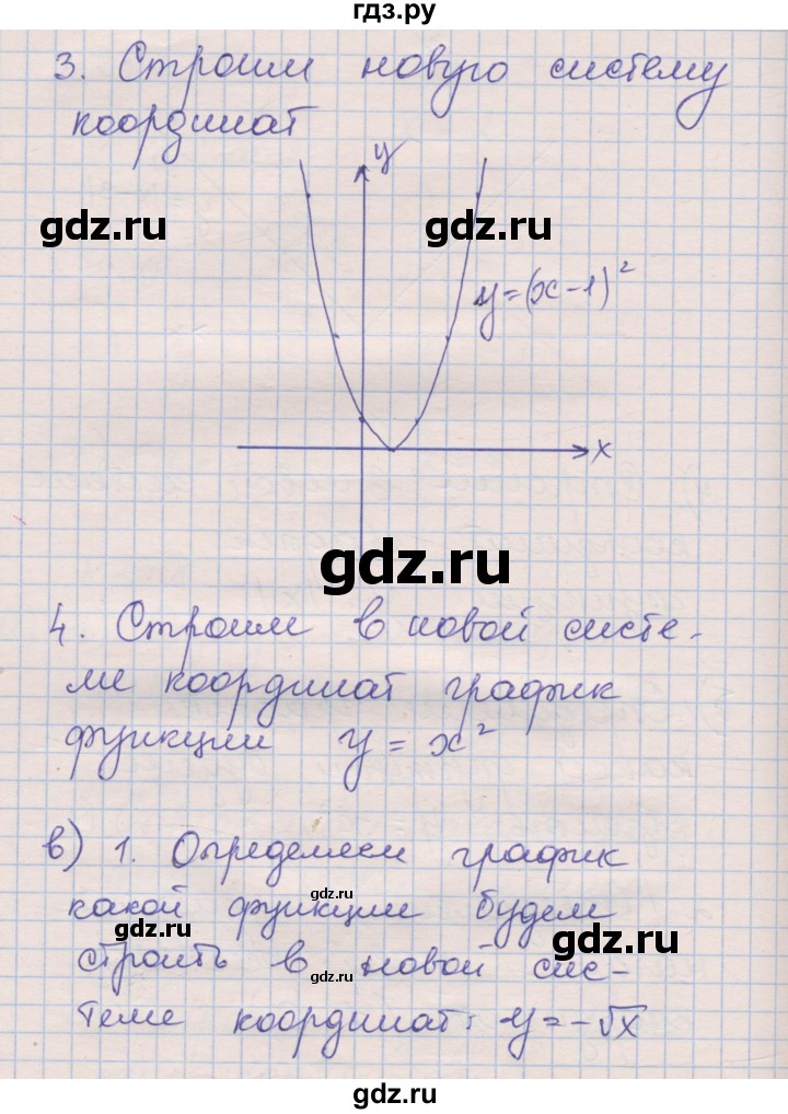 ГДЗ по алгебре 8 класс Зубарева рабочая тетрадь  параграф 23 - 23.8, Решебник