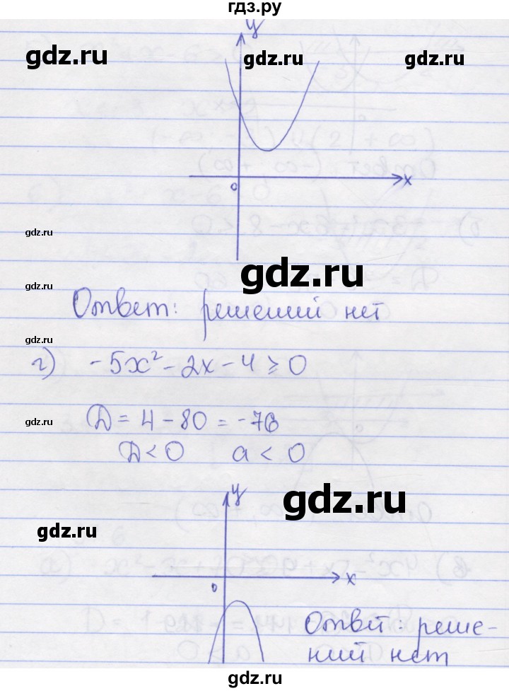 ГДЗ по алгебре 8 класс Зубарева рабочая тетрадь  параграф 37 - 37.6, Решебник