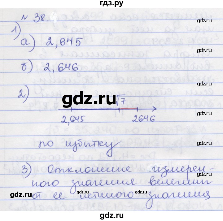 ГДЗ по алгебре 8 класс Зубарева рабочая тетрадь  параграф 38 - 38.5, Решебник