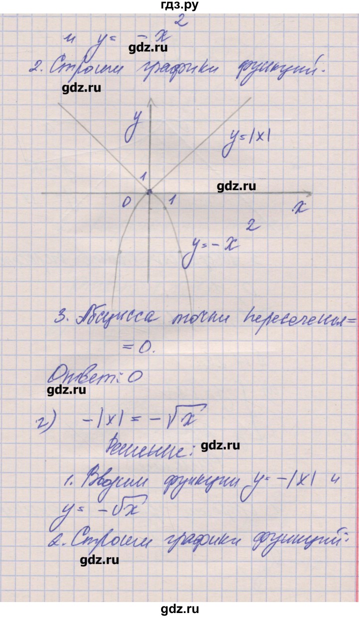 ГДЗ по алгебре 8 класс Зубарева рабочая тетрадь  параграф 17 - 17.21, Решебник