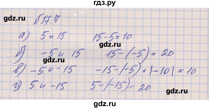ГДЗ по алгебре 8 класс Зубарева рабочая тетрадь  параграф 17 - 17.7, Решебник