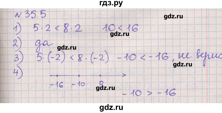 ГДЗ по алгебре 8 класс Зубарева рабочая тетрадь  параграф 35 - 35.5, Решебник