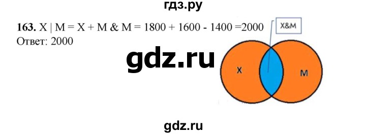 ГДЗ по информатике 9 класс Босова рабочая тетрадь Базовый уровень задание - 163, Решебник 2024