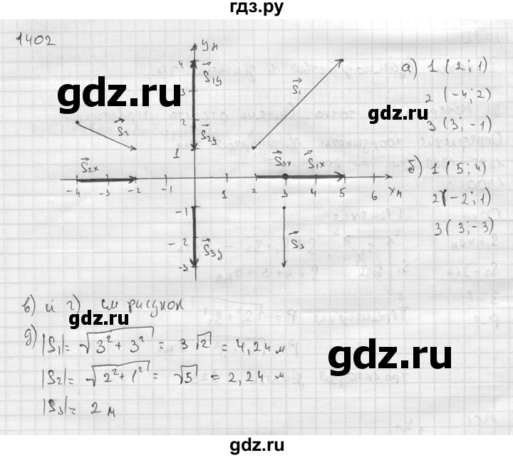 ГДЗ по физике 7‐9 класс  Перышкин Сборник задач  номер - 1402, Решебник