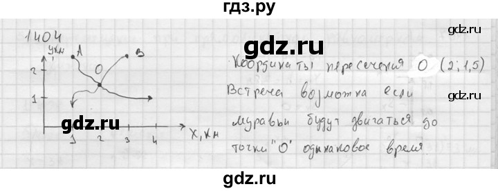 ГДЗ по физике 7‐9 класс  Перышкин Сборник задач  номер - 1404, Решебник