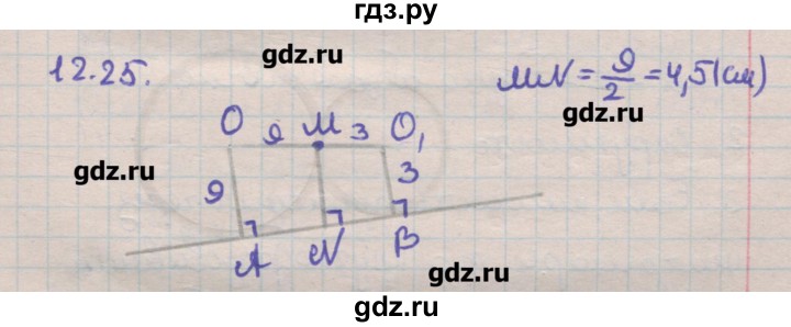 ГДЗ по геометрии 11 класс Мерзляк  Углубленный уровень параграф 12 - 12.25, Решебник