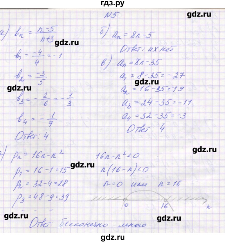 ГДЗ по алгебре 9 класс Звавич дидактические материалы  вариант 1 / С-31 - 5, Решебник 
