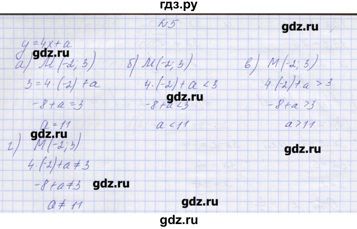 ГДЗ по алгебре 9 класс Звавич дидактические материалы  вариант 2 / С-1 - 5, Решебник 