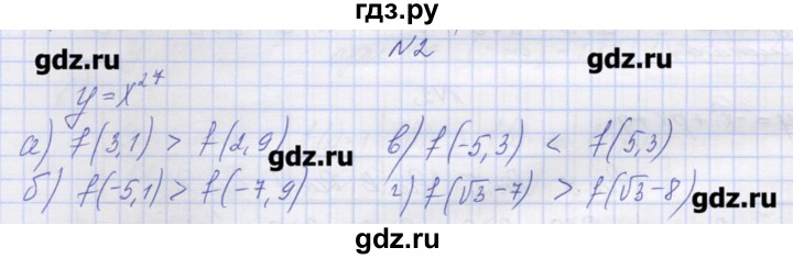 ГДЗ по алгебре 9 класс Звавич дидактические материалы  вариант 2 / С-13 - 2, Решебник 