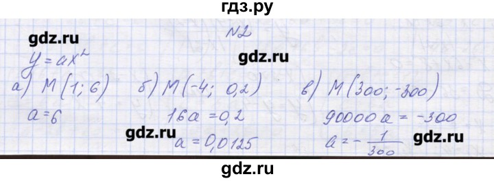 ГДЗ по алгебре 9 класс Звавич дидактические материалы  вариант 2 / С-7 - 2, Решебник 