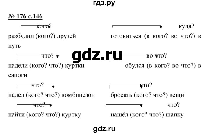 ГДЗ по русскому языку 4 класс Ломакович   упражнение - 176, Решебник №1