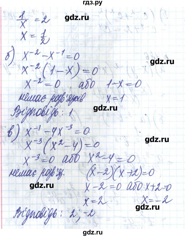 ГДЗ по алгебре 8 класс Бевз   вправа - 487, Решебник