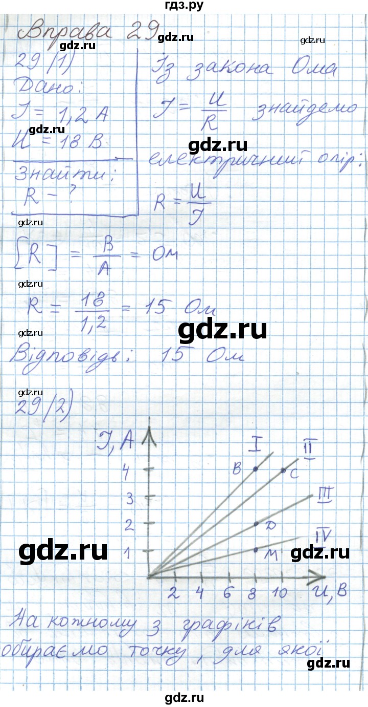 ГДЗ по физике 8 класс Барьяхтар   страница - 153, Решебник