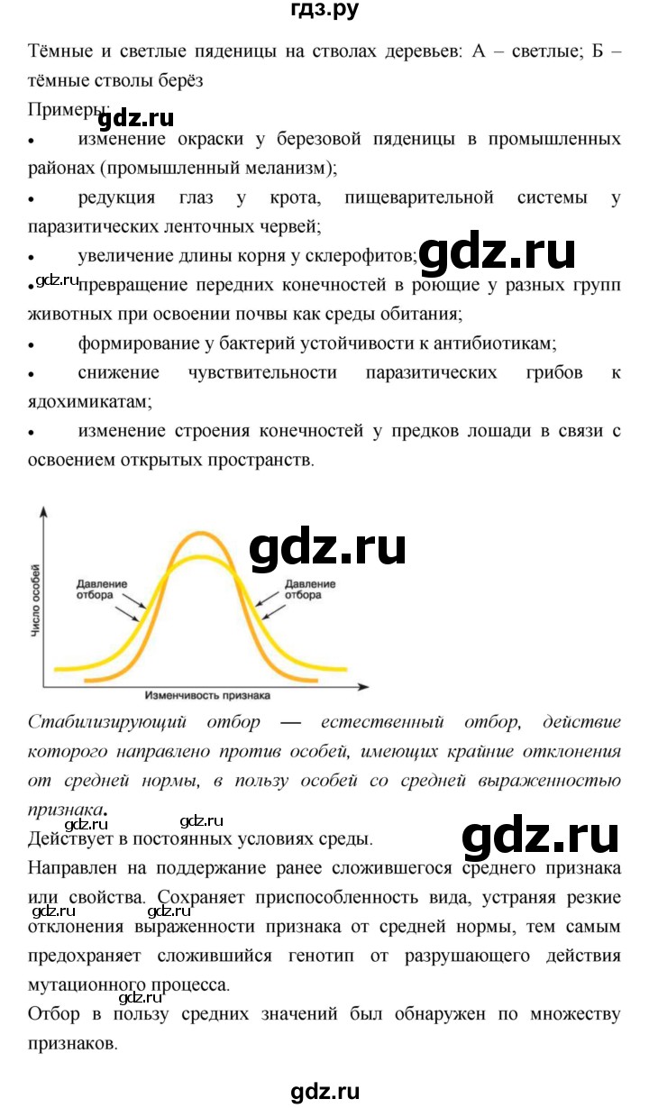 ГДЗ по биологии 11 класс Пасечник  Базовый уровень параграф - 13, Решебник