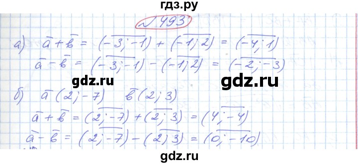 ГДЗ по геометрии 9 класс Ершова   завдання - 493, Решебник №1