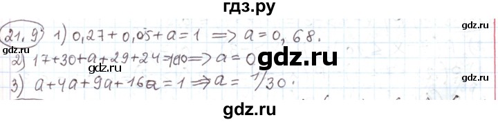 ГДЗ по алгебре 11 класс Мерзляк  Углубленный уровень параграф 21 - 21.9, Решебник