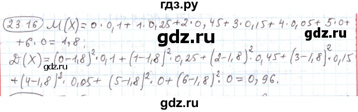 ГДЗ по алгебре 11 класс Мерзляк  Углубленный уровень параграф 23 - 23.16, Решебник