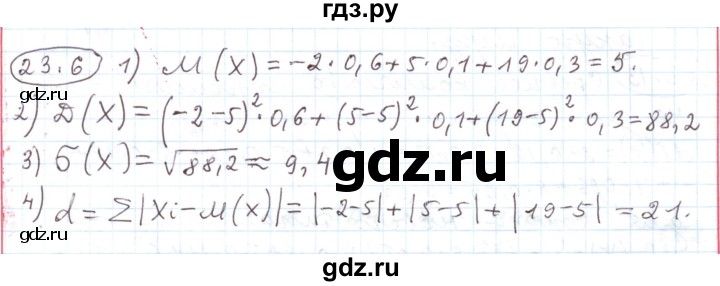 ГДЗ по алгебре 11 класс Мерзляк  Углубленный уровень параграф 23 - 23.6, Решебник