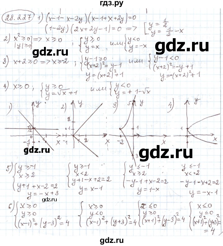 ГДЗ по алгебре 11 класс Мерзляк  Углубленный уровень параграф 28 - 28.227, Решебник