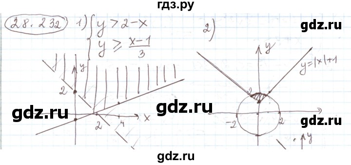 ГДЗ по алгебре 11 класс Мерзляк  Углубленный уровень параграф 28 - 28.232, Решебник