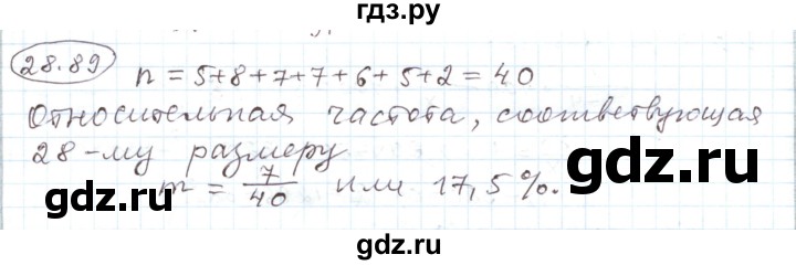 ГДЗ по алгебре 11 класс Мерзляк  Углубленный уровень параграф 28 - 28.89, Решебник